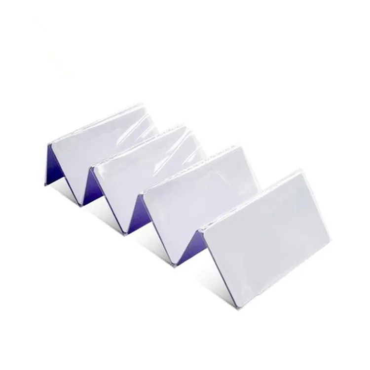 Standard Ntag213/215/216 Printable White Card Serial Number Laser Code rfid nfc ISO14443A blank card