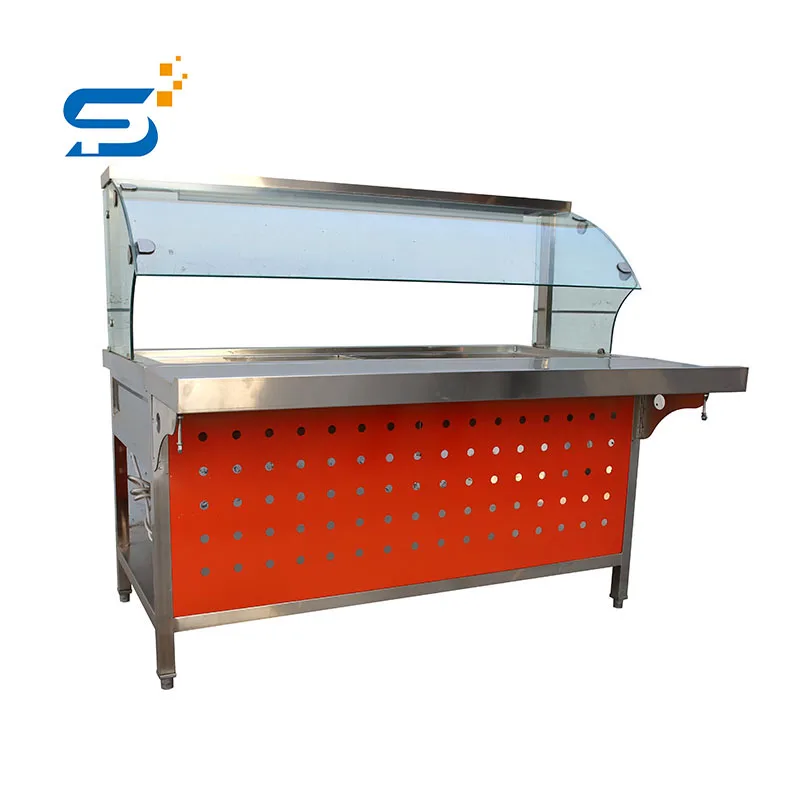 Prometheus Restaurant Electric Buffet Bain Marie Food Warmer Steam Table Equipment/Hot Food Display Warming Showcase