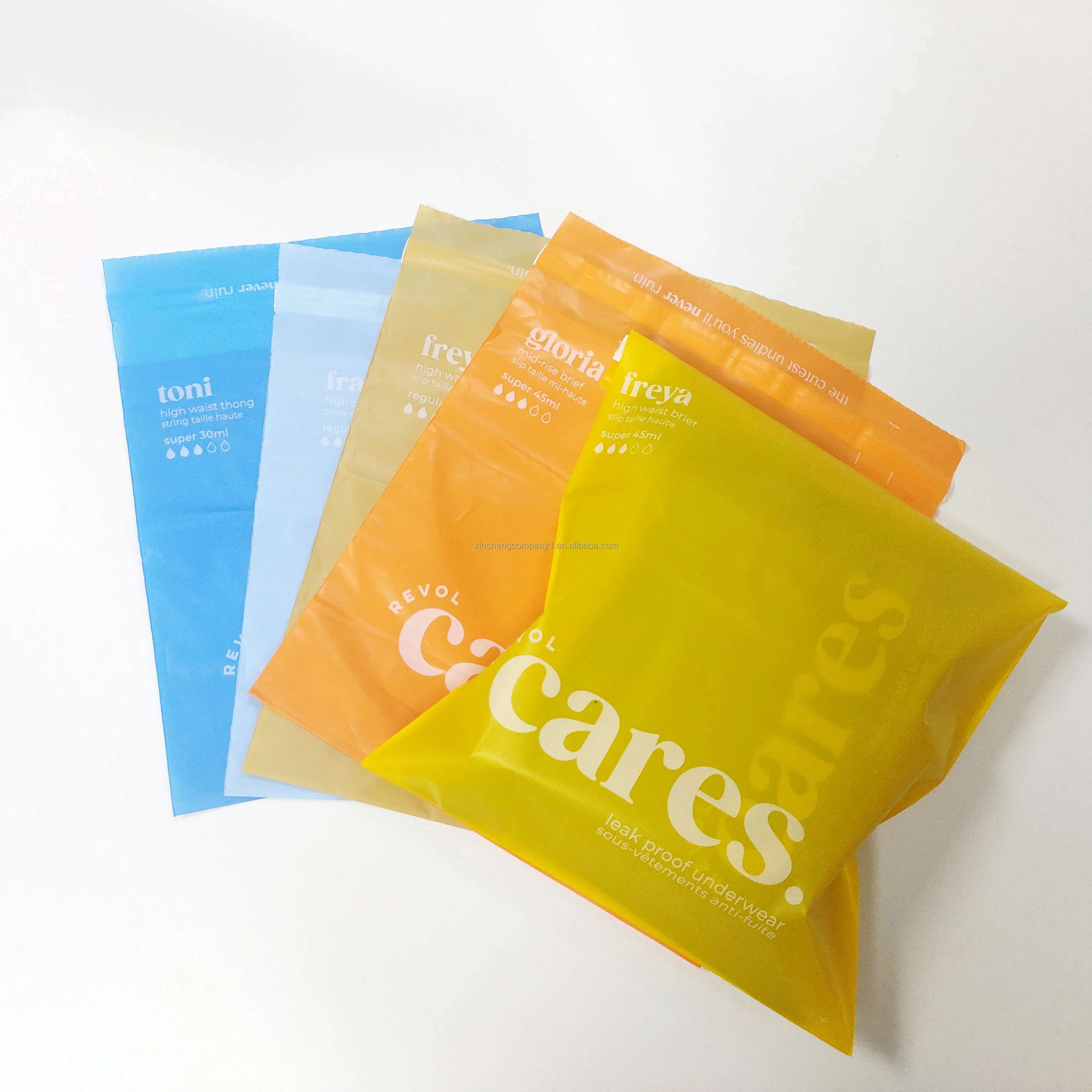 Factory Direct Eco Friendly Sustainable Corn Starch Custom Printed 100% Biodegradable Poly Mailer Bags