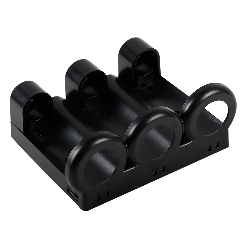 Hotel Home Wall Mounted Pump Bottle Holder 300ml Triple Dispenser Bracket Refillable Soap Dispenser