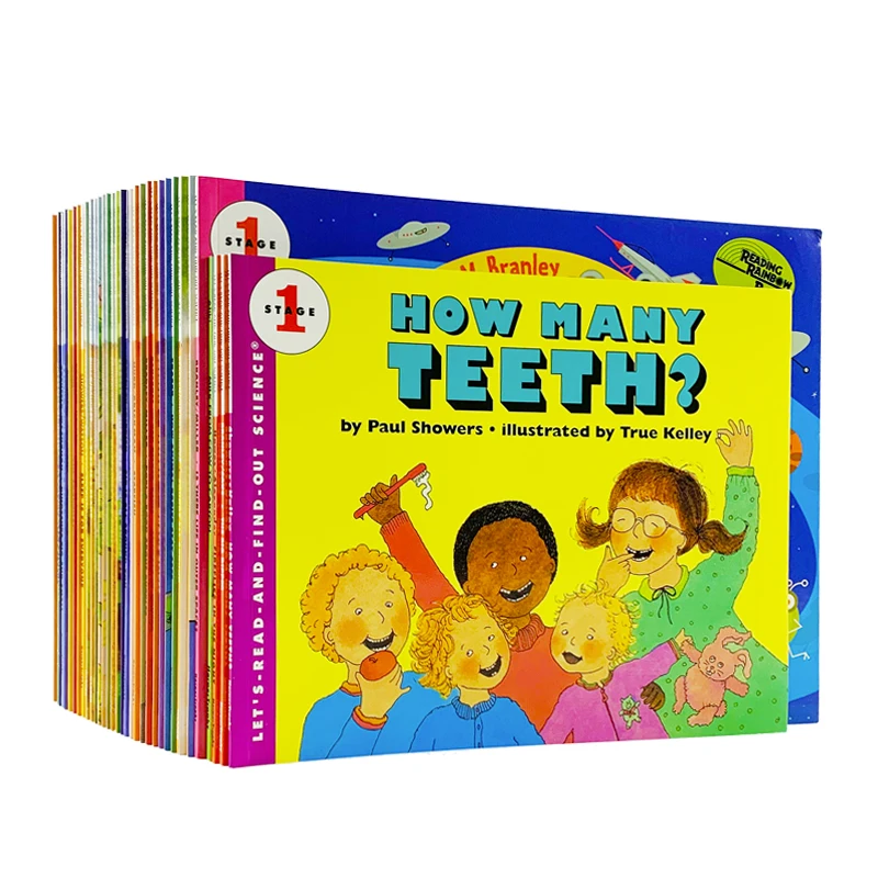 
 34 книжки/набор, американская Классическая наука, читатель просвещения, физика, давайте-чтение и изучение науки 1  