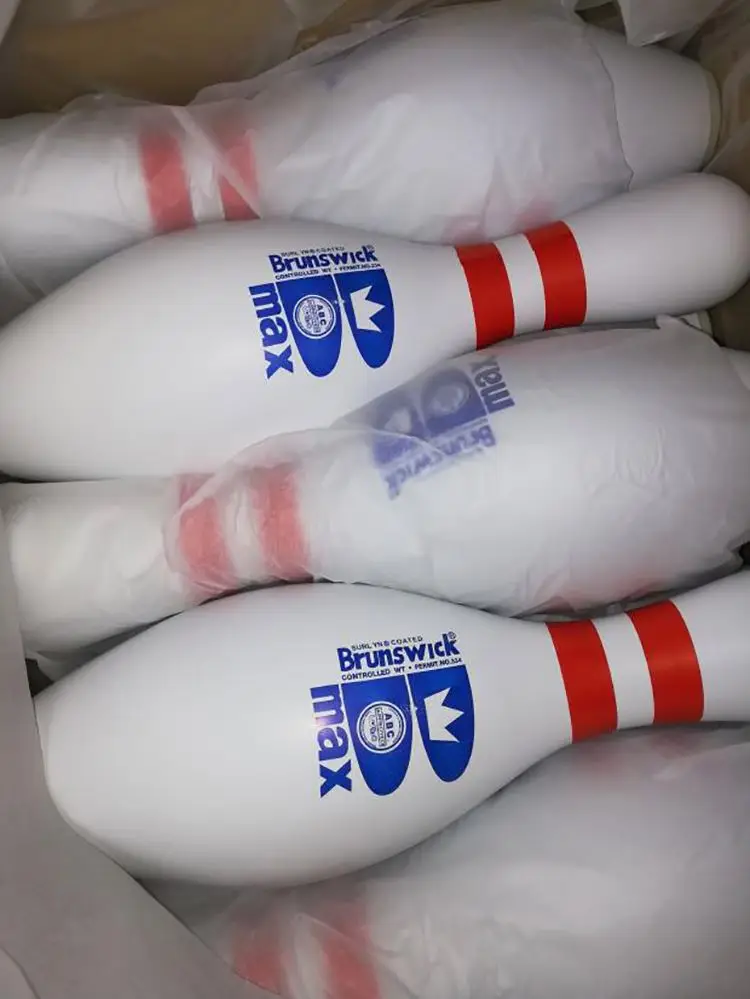 OEM/ODM max bowling pin quality branded wooden tenpin bowling pins
