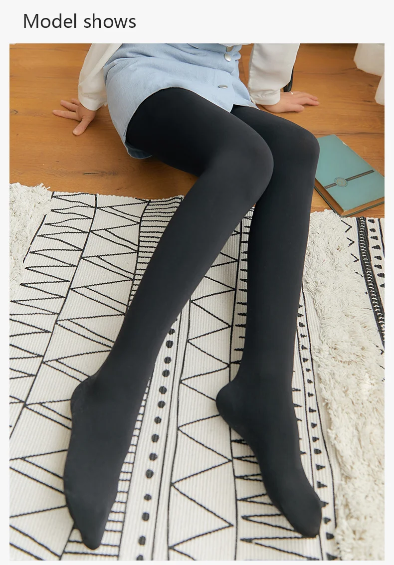 Popular fake transparent thick warm  sexy women pantyhose