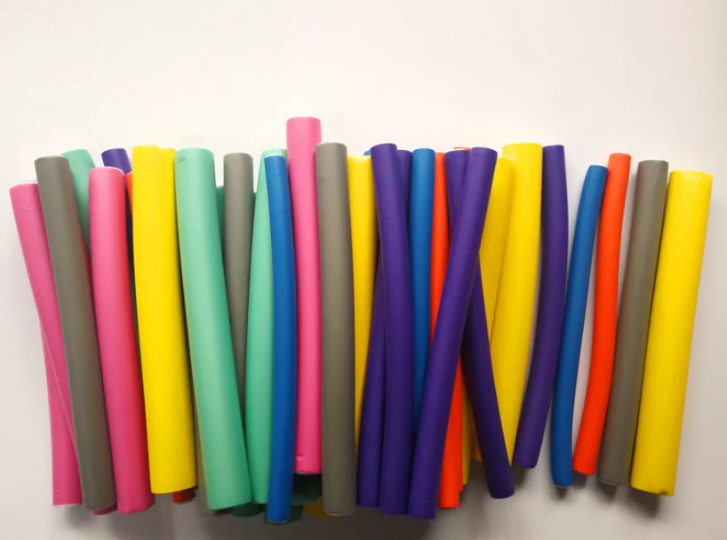 Hot Sale Twist Flexible Curling Rods No Heat Soft Foam Hair Rollers