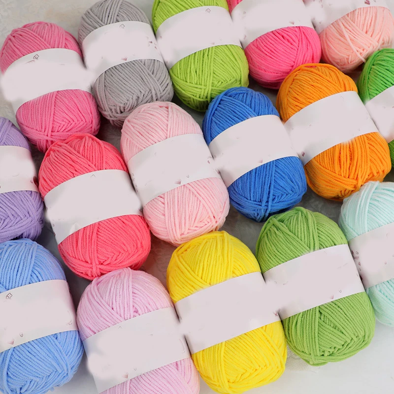 Chenille Yarn for Blankets Soft Thick Fluffy Plush DIY Crocheting
