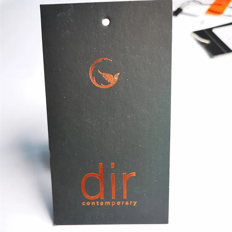 customized hang tag for Clothing Decoration with  Custom Style