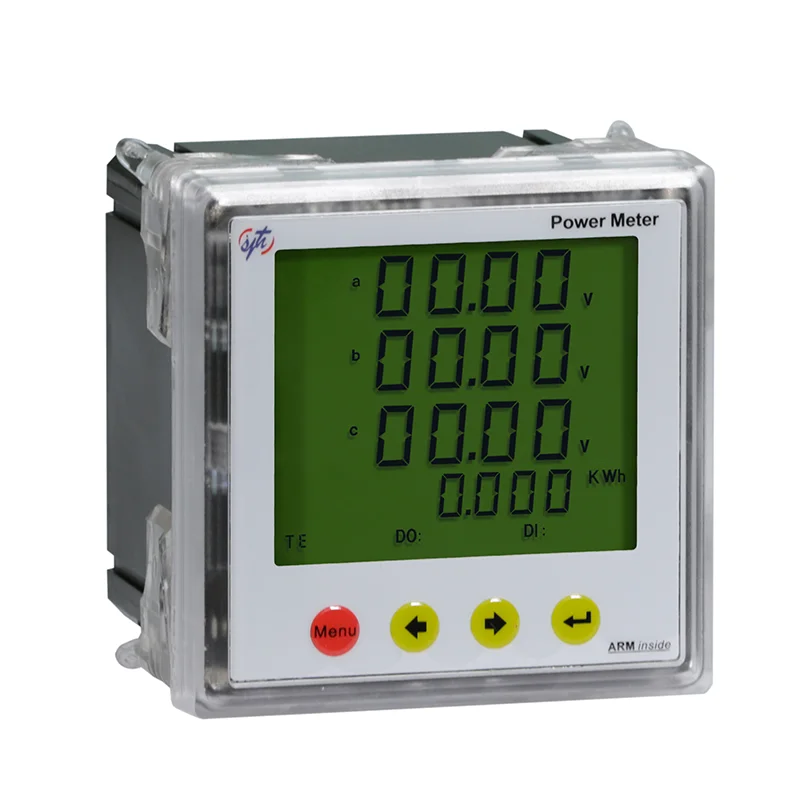 Good Quality Multifunctional Lcd Panel Power Monitoring Meter Three-Phase Electric Energy Meter