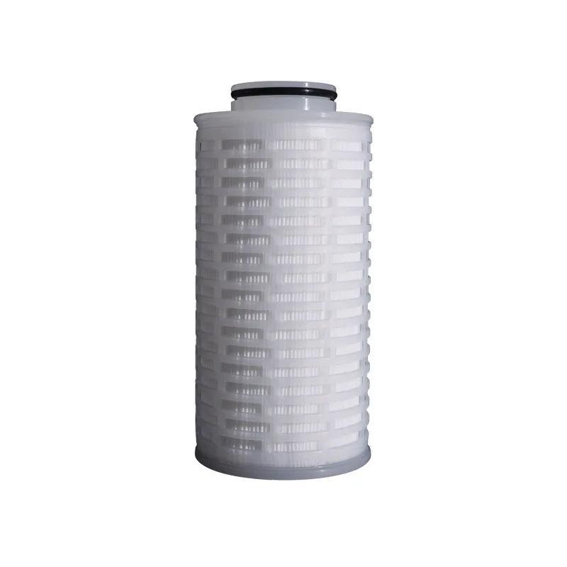0.2 micron pleated water filter cartridge Micro Filter For Beverage Bottled Water Final Filtration