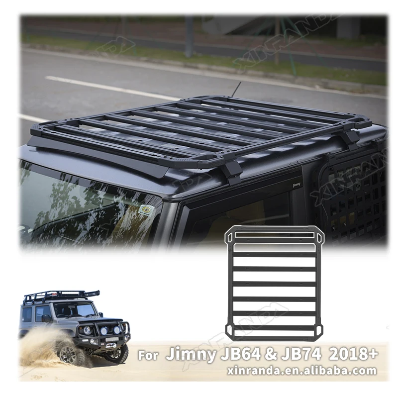 Аксессуары для стеллажей Jimny алюминиевая стойка на крышу Suzuki JB74W JB64W JB74 JB64 2018 2019 2020 2021 2022 2023 2024