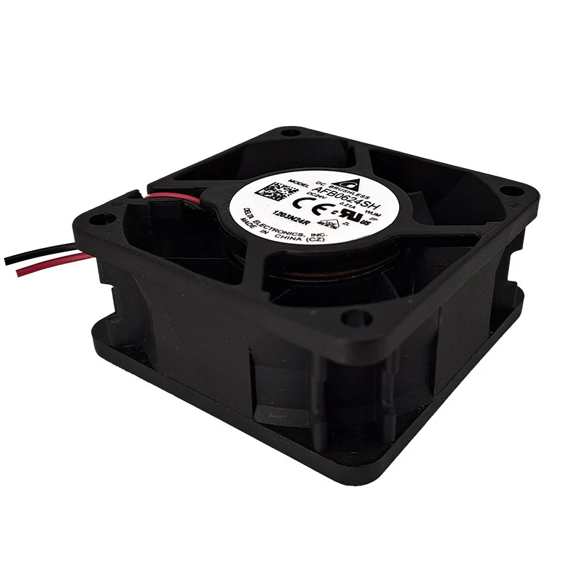New 6025 24v Afb0624sh 0.21a 6cm Frequency Converter Double Ball Large Air Volume Cooling Fan Cooling Fan