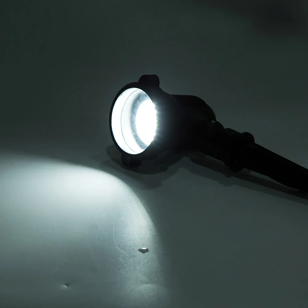 110V 220V DC12V DC24V Spot Lights Outdoor lighting Classic black Garden Spike Light IP68 outdoor landscape spot Lamp