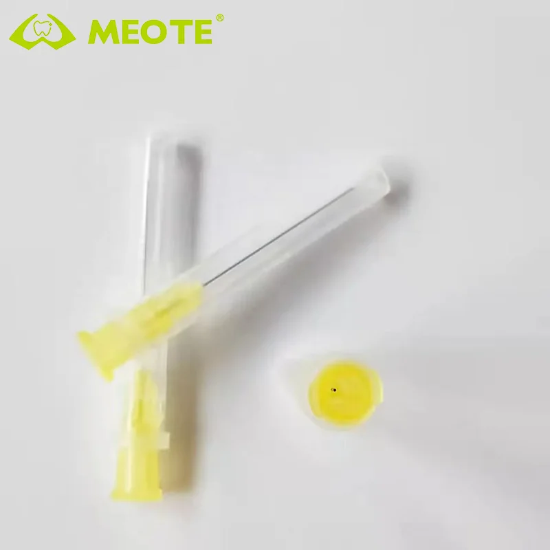 Одноразовая Стоматологическая игла для полива Foshan meite со стерилизацией Эндо 100 шт./коробка