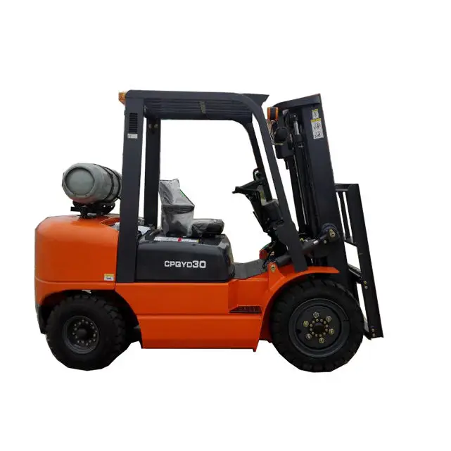 New Forklift with Cotton Bale Clamp Triplex Mast 2t 2.5t 3t 3.5t petrol/gasoline fork lifter gasoline gas dual fuel forklift