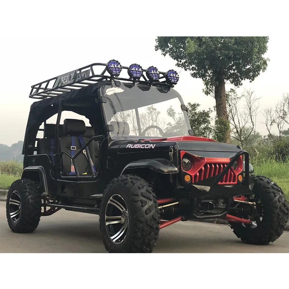 Лидер продаж четырехколесный автомобиль UTV Двухместный 4-местный багги 4WD 4x4 200cc 300cc 350cc go karts utv гольф-кары джипы для взрослых