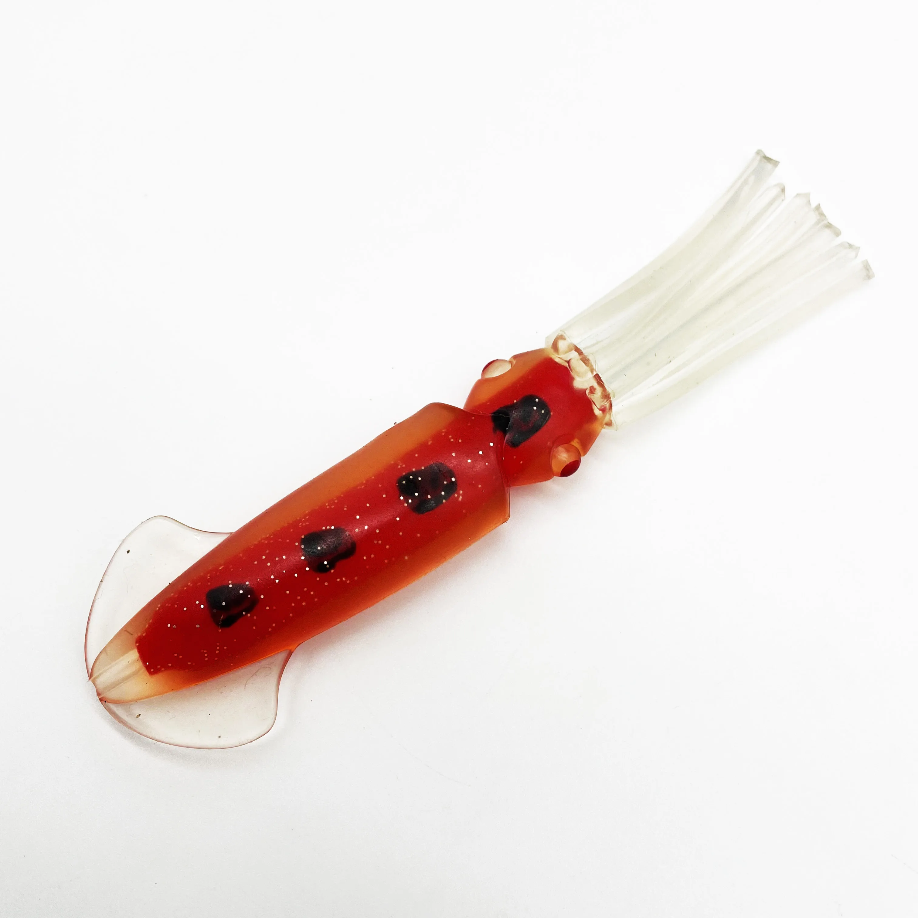 Wholesale Deep Sea Commercial Fishing UV Soft Glowing Squid Lure