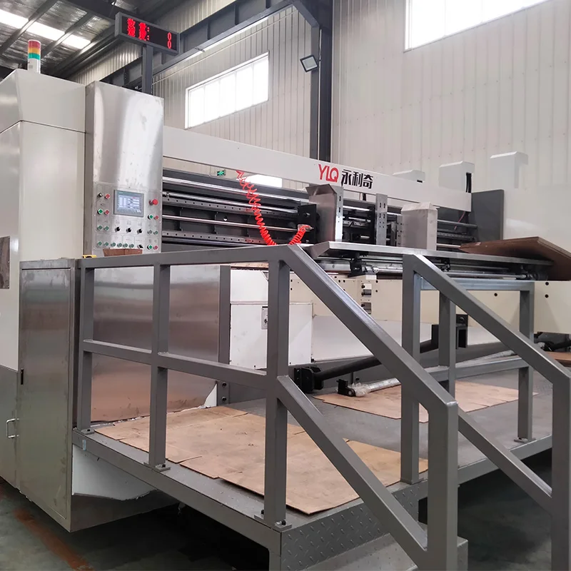 Jumbo Размер картонный гофрированный картон принтер Slotter Die cutter Машина