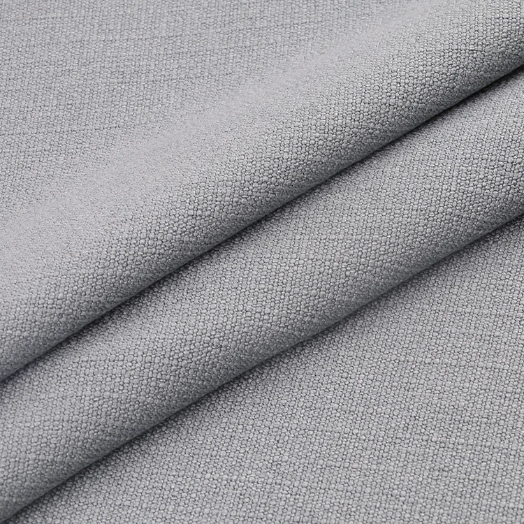 100%Polyester 360D*360D 180gsm Faux linen jacquard curtain fabric,fabric curtain