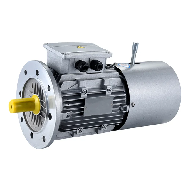 220V 380V ac motor YEJ 4P electro magnetic brake motor 3hp 4hp 5hp