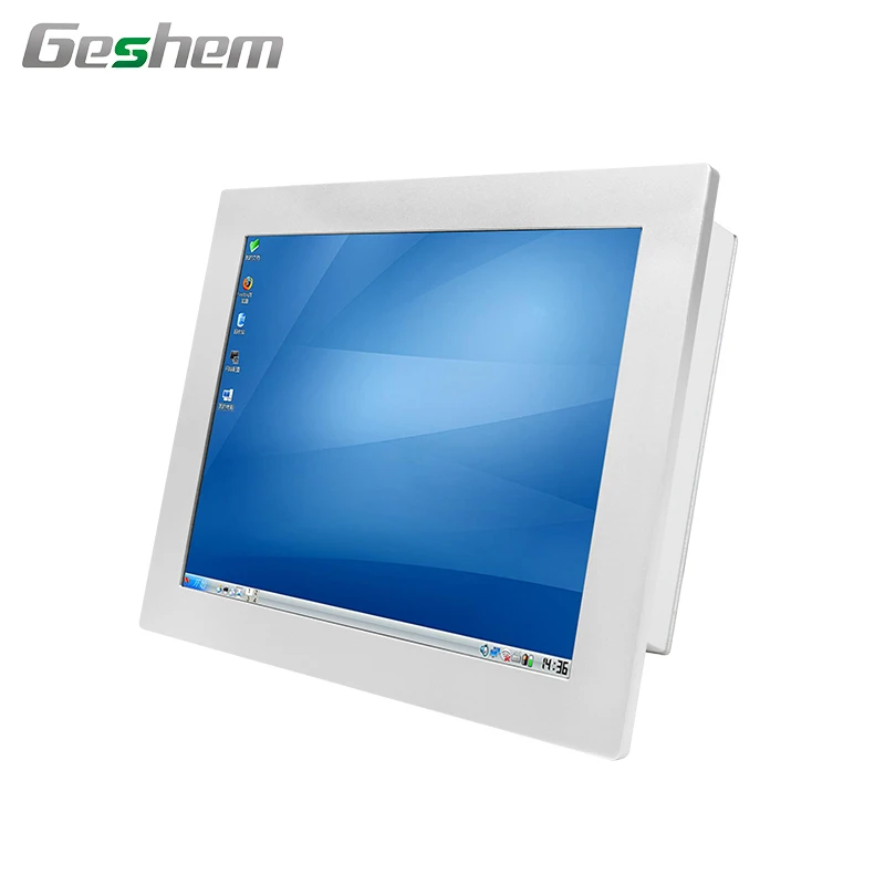 Fashion industrial tablet touch screen 15 inch win 10  high brightness ip65 pc case front panel pc