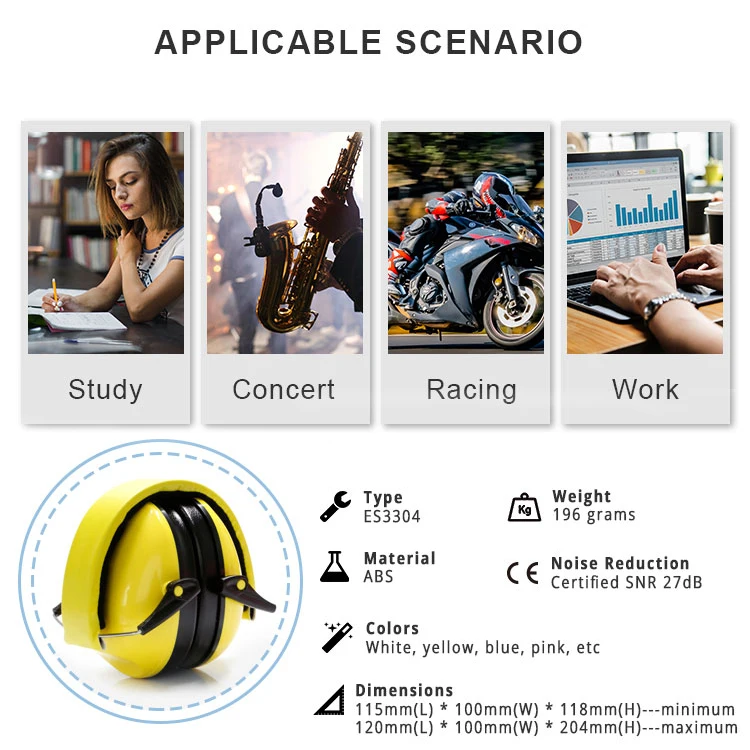 Noise Cancelling Adjustable Baby Earmuffs For Sale