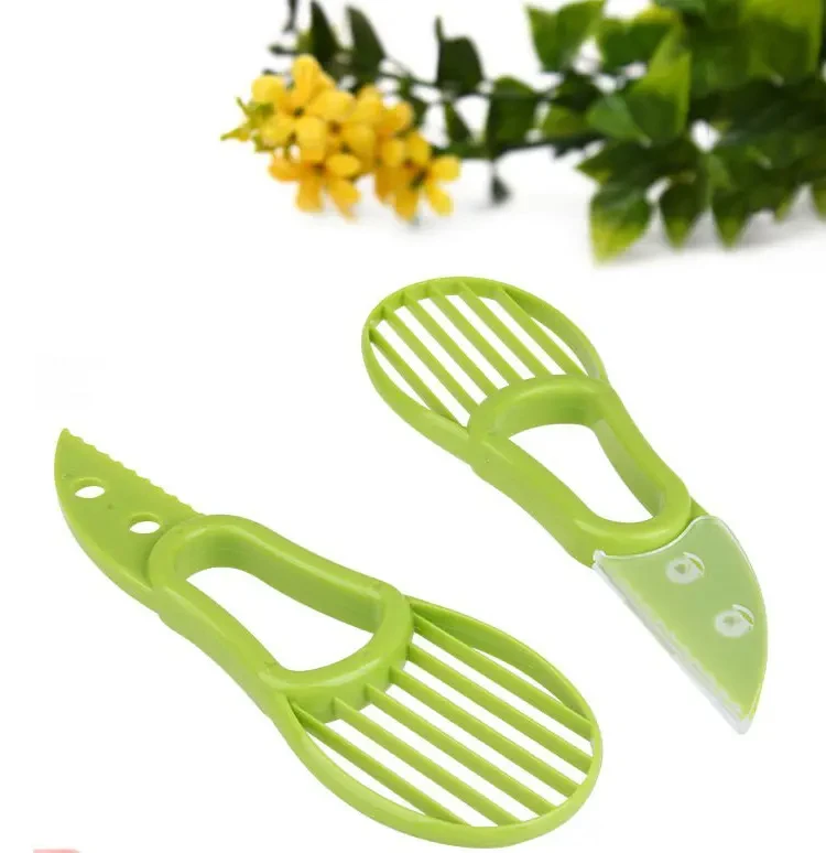 Kitchen Small Gadgets Avocado Peeler Knife Avocado Slicer Fruit Cutting Tool Avocado Corer Fruit Pulp Separator