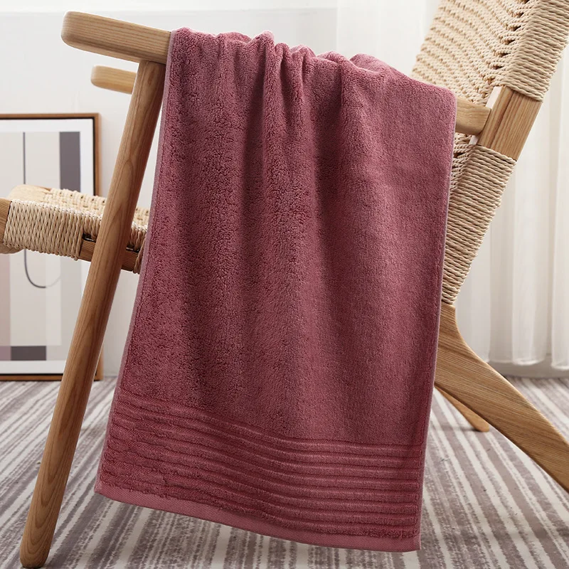 QUNZHEN Bamboo Fiber Face Towels Luxury Design Bamboo Cotton Zero Twist Terry Face Towel High Quality Natural Bamboo Bath Towel