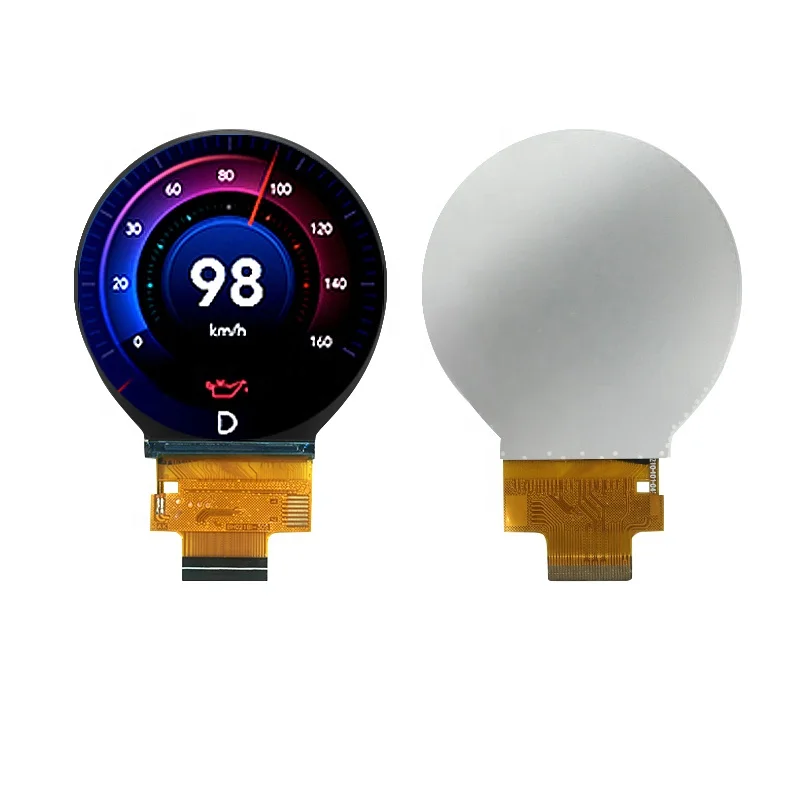 Rjoytek 2.1inch 40pin Round LCD Screen 480*480 TFT LCD Display Panel IPS Round Display Module
