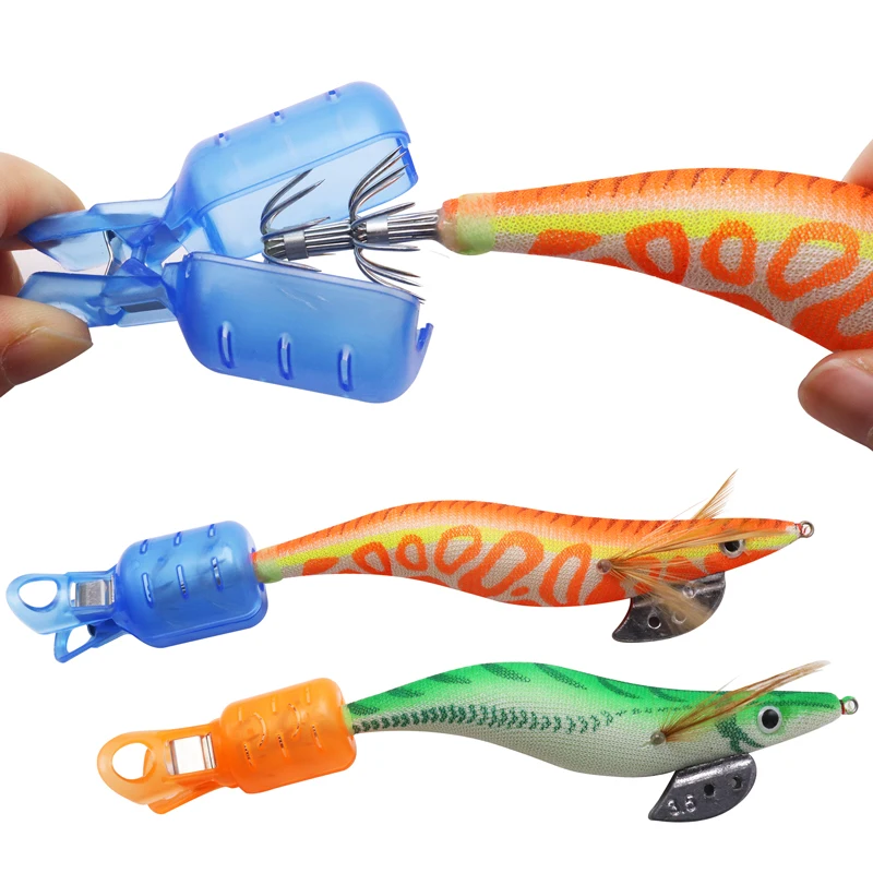 Squid Fishing Lures Jig Hook  Wood Shrimp Covers Protector Egi hook Safety Umbrella Fishing accessory