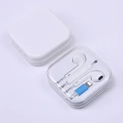 premium pop-up stereo in-ear wired Lightnings headset earphone for iphone 7 8 x 11 headphone with mic