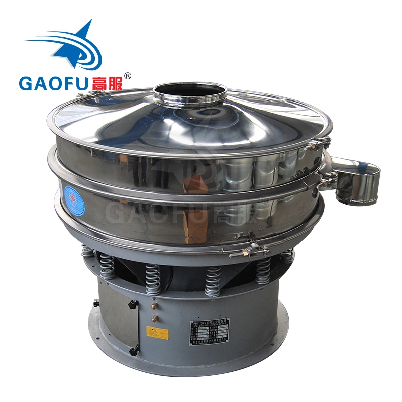 Multi-layer vibrating sieve metal powder screening high precision rotary vibration sifter
