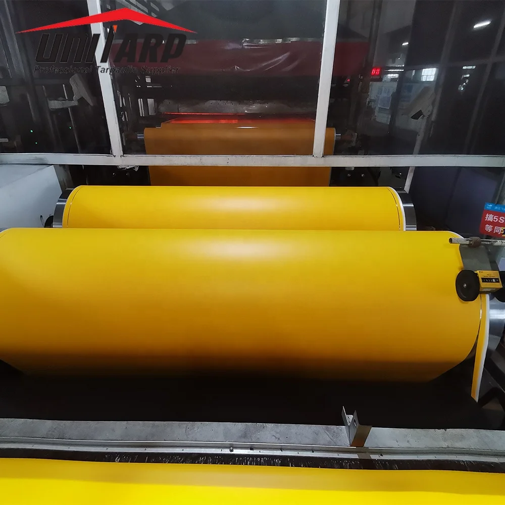 2.18 m 1100Dex 650gsm M2 Classification without Phthalate PVC Knife Scraped Tarpaulin