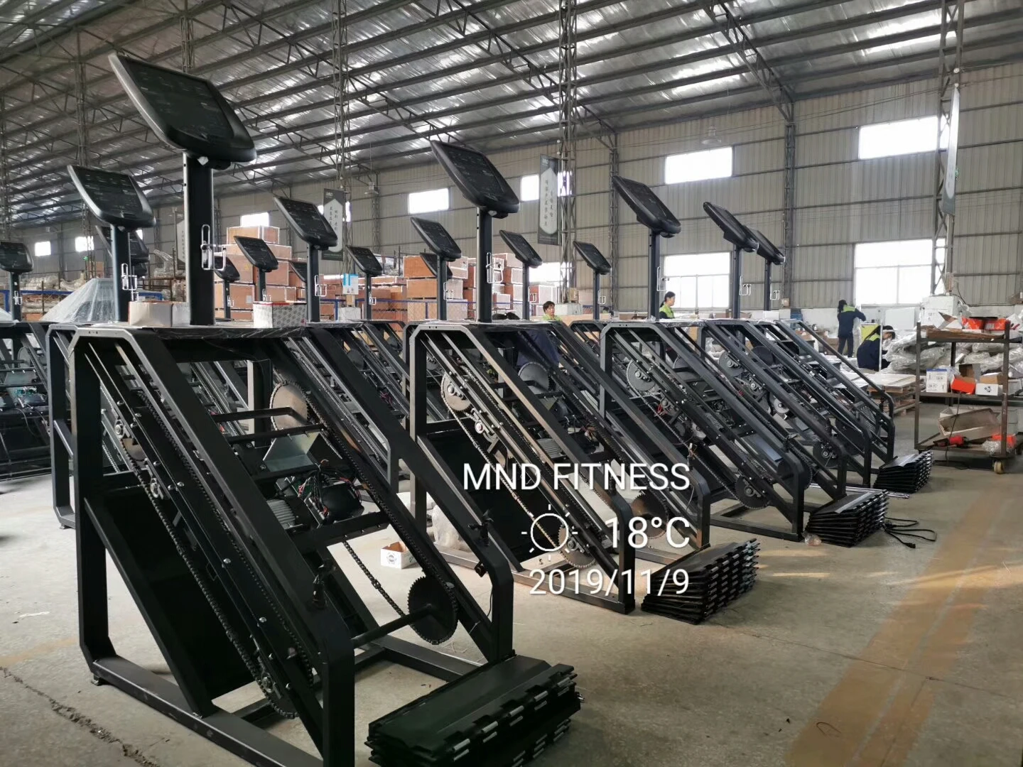 Newest  Stair Climbing Cardio Stairmill Gym Fitness Cardio Equipment Machine For Gym