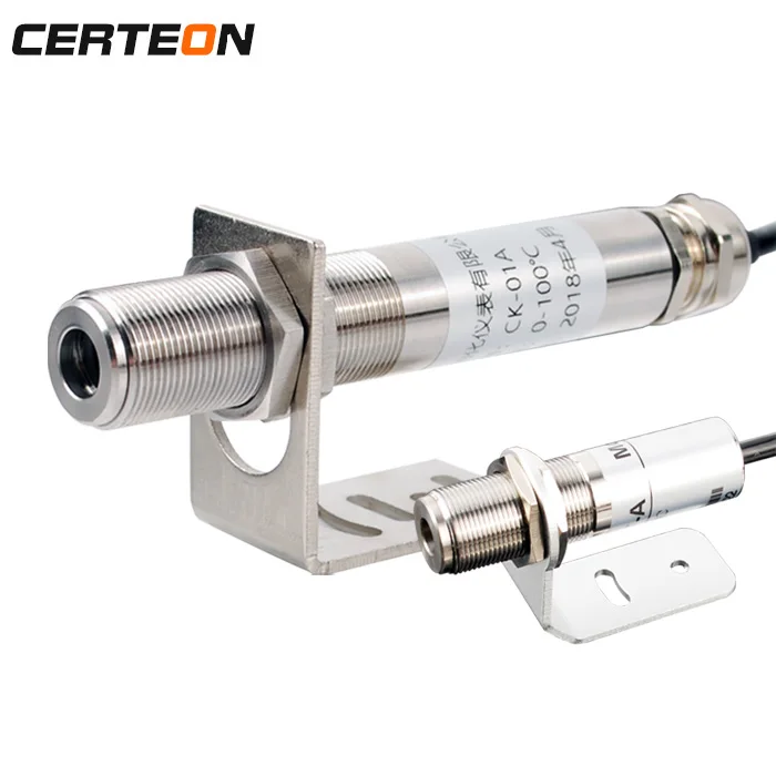 Gas Fireplace Blast Furnace Counting System Infrared Laser Beam Temp Temperature Meter Sensor with Module