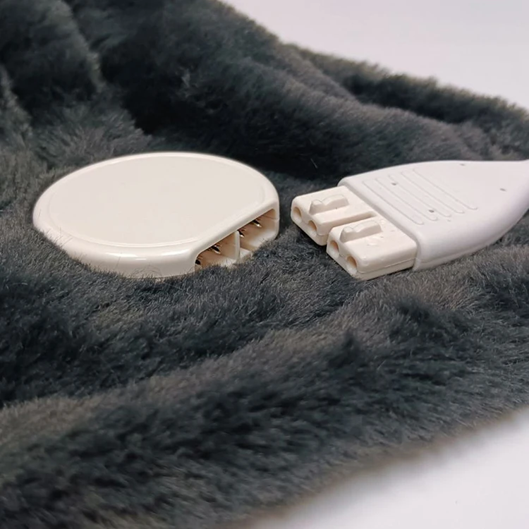 Высококачественное регулируемое электрическое одеяло из кроличьего меха