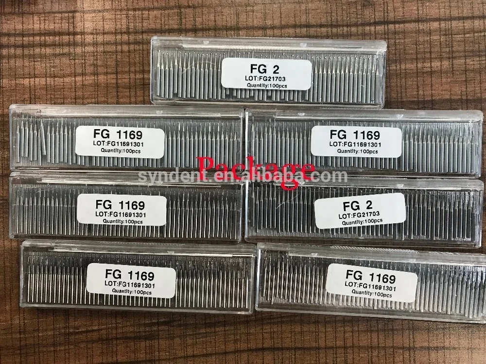 CNC machine made teeth contouring bone dental carbide bur 1.6mm head 25mm length FG SURG60