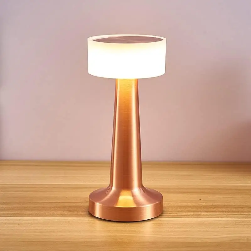 Hot Selling Lampe De Table Light LED Bar Restaurant Decorative Table Lamp Touch Control USB Rechargeable Dimmable Led Table Lamp