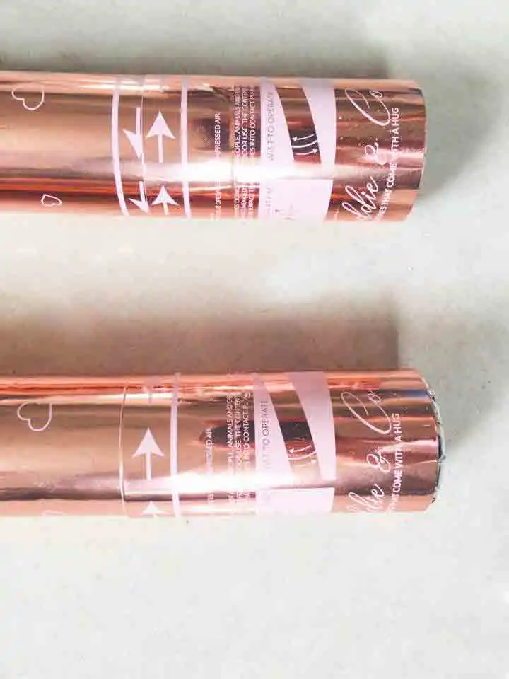 2021 New Designs OEM Personalised Biodegradable Wedding Favors Party Popper