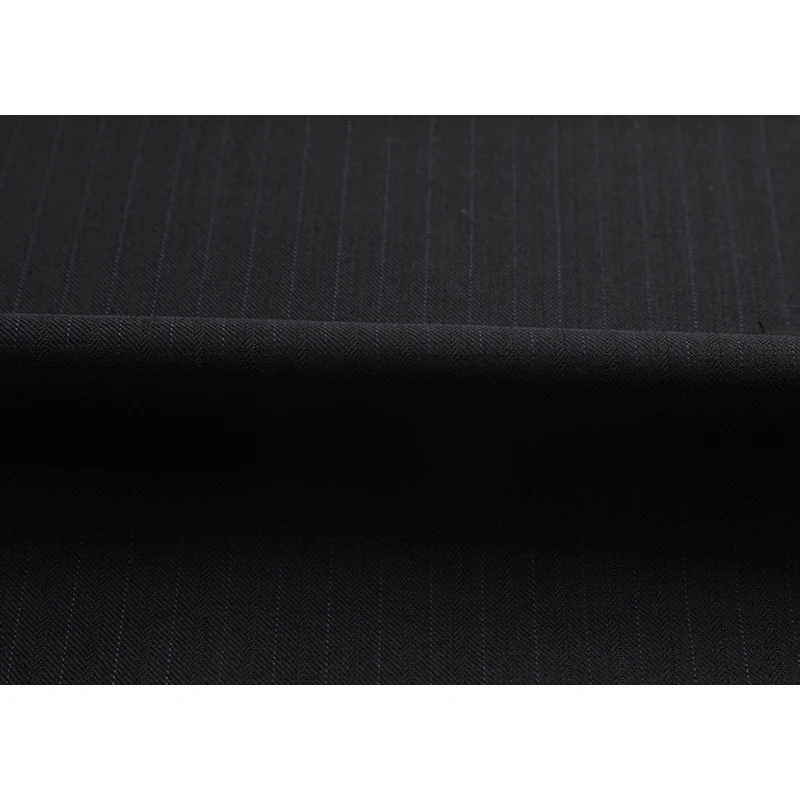 High quality black winter Keep warm mens suiting fabric suit fabrics wool italian