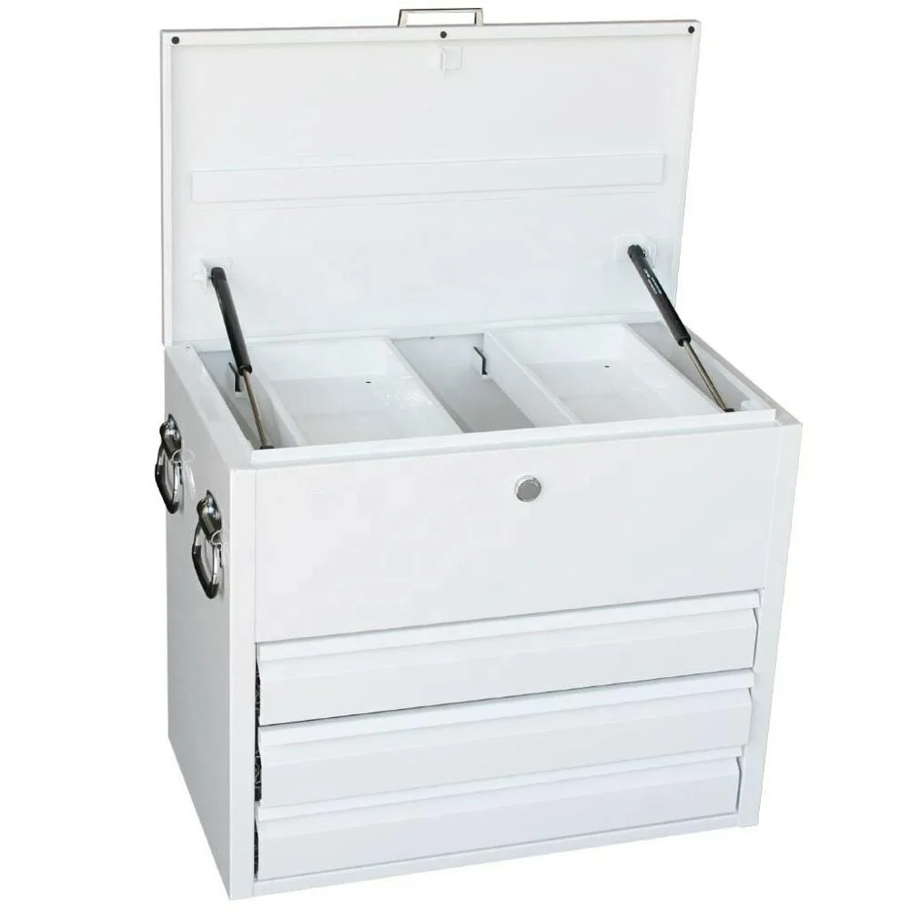 Heavy Duty Steel UTE Truck Toolbox with 3 Drawers Custom Size Iron Tool Cabinet Powder Coated for Storage and Protection