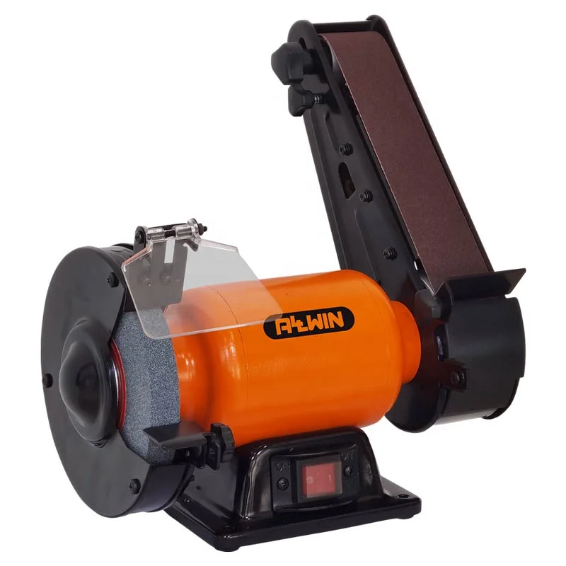 Allwin промышленные мощные настольные шлифовальные машины с защитой для глаз для хобби