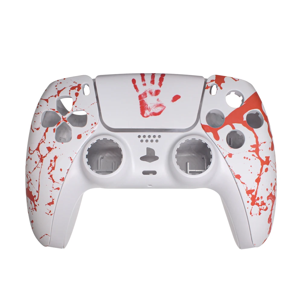 Индивидуальный корпус игрового контроллера чехол для PS5 беспроводной джойстик передний средняя рамка задний мягкий на