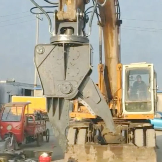 Excavator parts attachment hydraulic shear for excavators scrap metal shear demolition shear