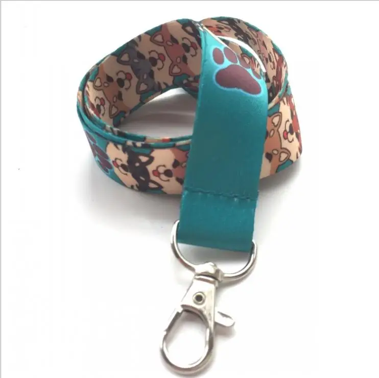 
Latest design custom premium lanyard key chain id badge holder Neck Strap Lanyard 
