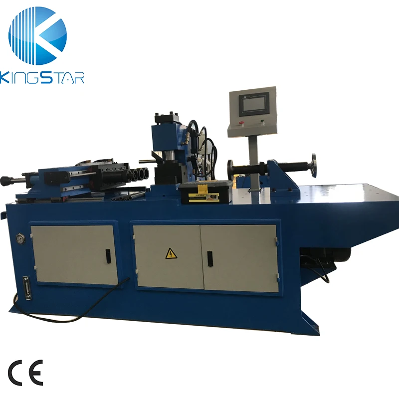 TM60NC 2 stations pipe end forming machine reduce pipe end forming machine