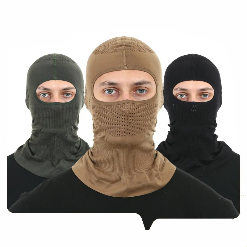 Outdoor UV Windproof Breathable Cycling Balaclava Hats Thermal Full Face Balaclava Beanie For For Motorcycle Ski