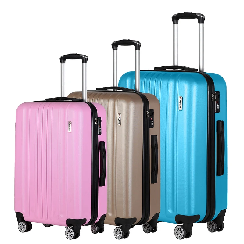 High Quality Custom Design Suitcases Travel Trolley Luggage Abs Suitcase With Wheel
