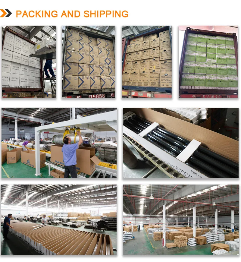 SUS Coil Solar Colector Solar Water Heater Household From 120L To 300L With Assistant Tank