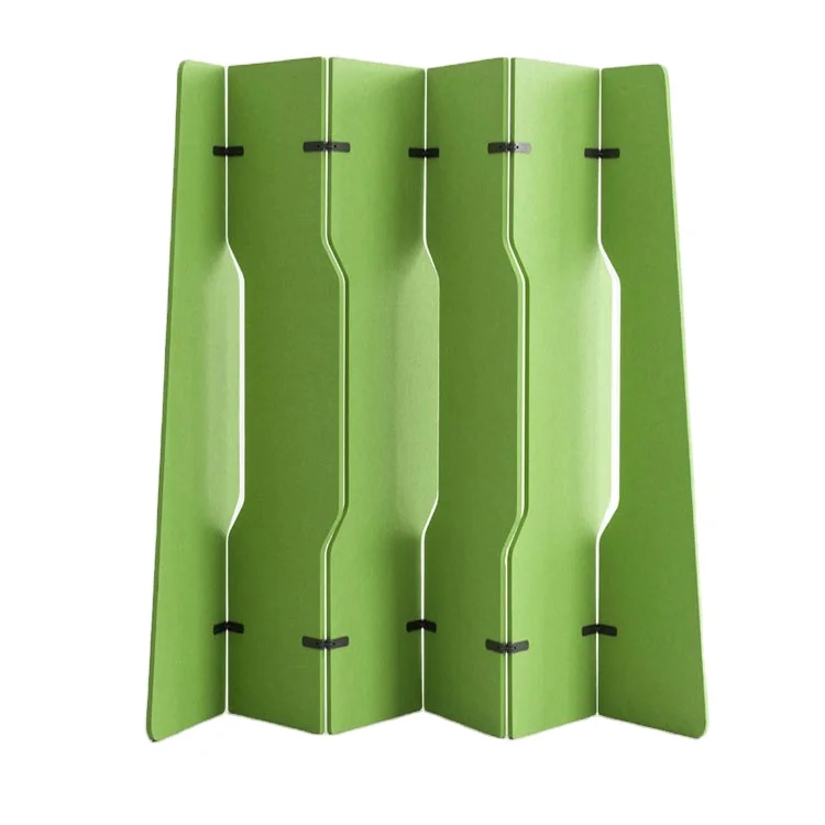 Free Standing Movable Sound Proofing Room Partition PET Acoustic Office Partition Panel