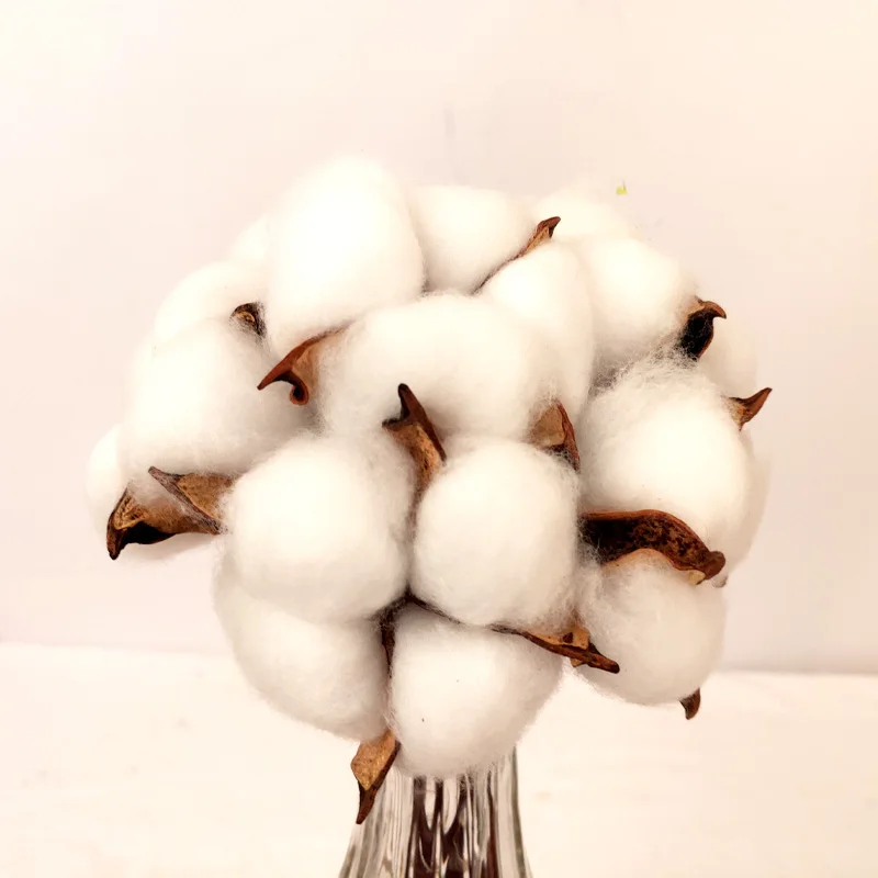 
Декоративные Натуральные Сушеные хлопковые цветы, букет, изготовленный Xingjiang, цветок высокого качества 