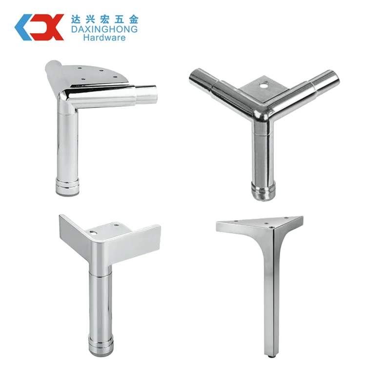 Luxury Design Zinc Alloy Cup Shape Furniture Accessories Polishing Metal Sofa Chair Legs Cabinet Feet for Bed